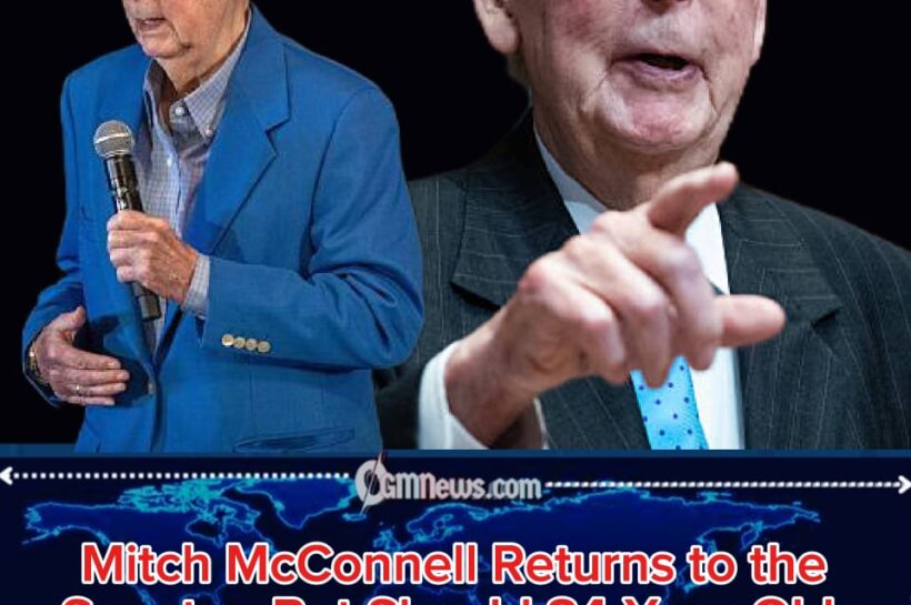 Sen. Mitch McConnell Set to Return to Senate as Age Debate Follows Him Back