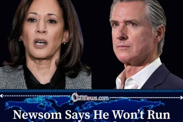 Newsom Says Harris’ Decision Could Determine His 2028 Plans