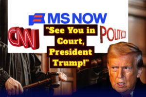 White House Press Ban Heads Toward Courtroom as CNN, MS NOW and Politico Challenge Trump’s Access Restrictions