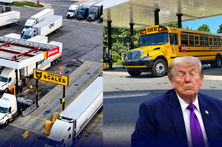 AMERICA'S $6 DIESEL CRISIS HITS THE WORKING CLASS: SCHOOL BUSES ON CREDIT CARDS, TRUCKERS RUNNING ON EMPTY
