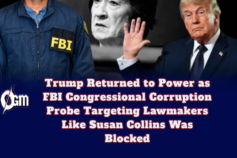 Trump Administration Accused of Halting FBI Corruption Probe That Could Have Targeted Republican Lawmakers, Including Susan Collins