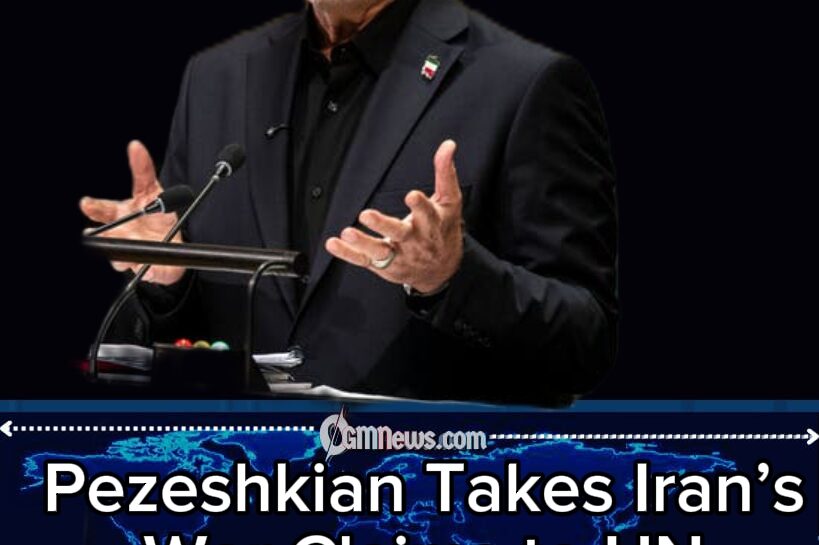 Iran’s UN Showdown: Pezeshkian Accuses US and Israel of Breaking International Law as Diplomatic Drama Takes Centre Stage