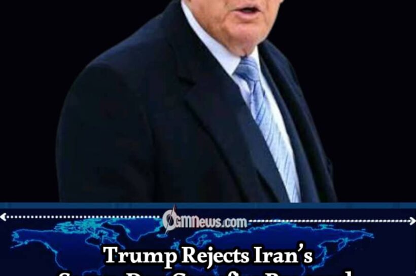 Trump Rejects Iran Ceasefire as WSJ Reports He Expects Bombing to Resume After Midterms