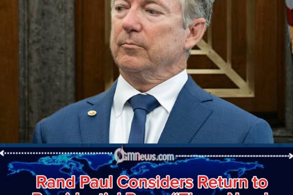 Sen. Rand Paul Considers 2028 Presidential Run, Says GOP Needs a “Free-Market Conservative”