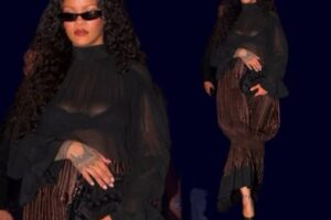 Rihanna Turns Paris Dinner Into an Unofficial Fashion Runway After Céline Dion Concert