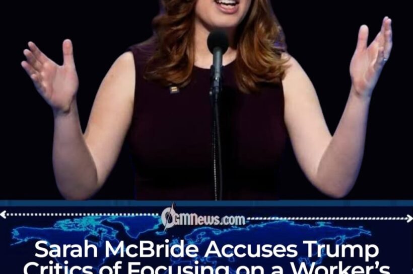 Sarah McBride Says Trump Critics Are Watching the Worker’s Confrontation While the Epstein Storm Keeps Growing