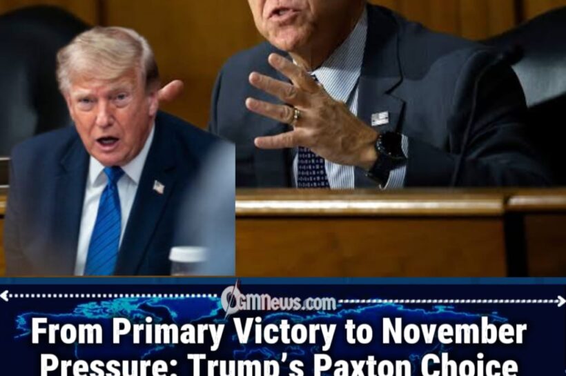 Tillis Calls Trump’s Paxton Endorsement a “Colossal Mistake”