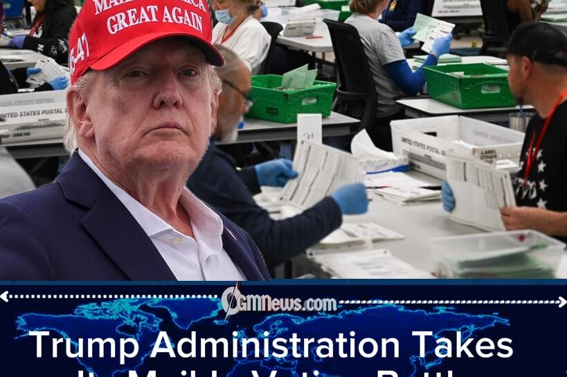 Trump Administration Takes Mail-In Voting Fight Back to Supreme Court as Midterm Ballots Hit the Mail