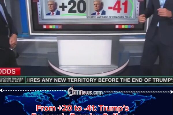 Trump’s Economic Honeymoon Turns Into Polling Nightmare as Workers Swing 61 Points Against Him