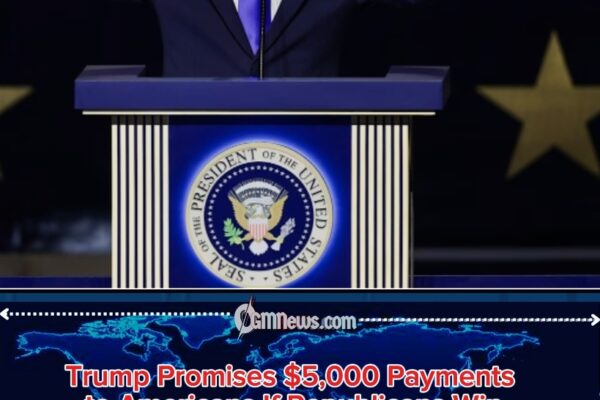 Trump’s $5,000 Promise Sparks Political Storm as Americans Ask: “Who Is Paying for the Big Giveaway?”