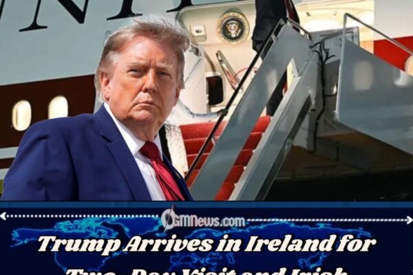 Trump Begins Ireland Visit With Meetings With Connolly and Martin