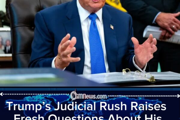 Trump’s Judicial Clock Starts Ticking as Midterms Put Senate Control in Play