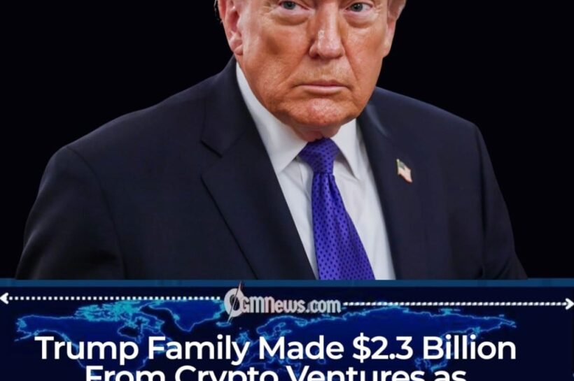 Trump Family’s $2.3 Billion Crypto Windfall Meets $2.25 Billion Investor Losses