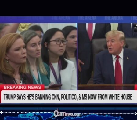 Trump Says He Is “Banning the Free Press” as Oval Office Remarks Trigger Fresh Free-Speech Storm