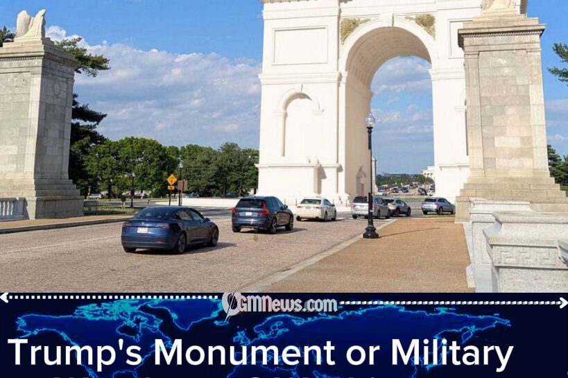 Trump's Triumphal Arch to Double as Fortified Sniper Nest, Because Nothing Says "250 Years of Freedom" Like a Rooftop Marksman