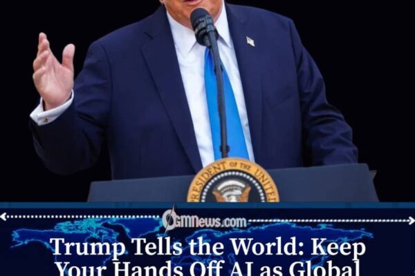 Trump Rejects International Regulation of Artificial Intelligence