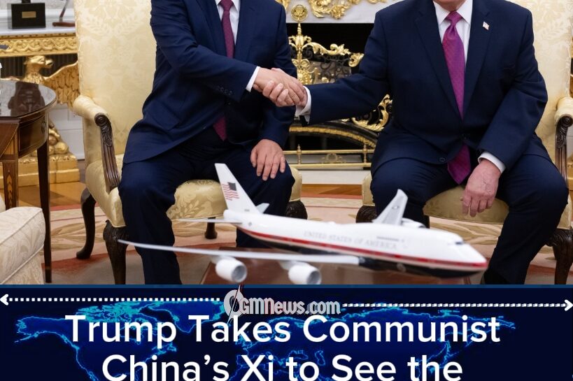 Trump Takes Xi to America’s History Vault, Apparently Hoping the Constitution Comes With a User Manual