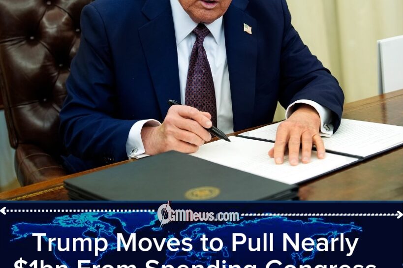 Trump Pulls Nearly $1bn From Congress-Approved Spending as Budget Battle Explodes