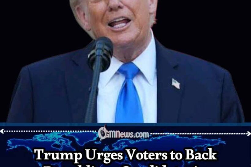 Trump Urges Midterm Voters to Back Republican Candidates as He Promises “New Levels of Greatness”