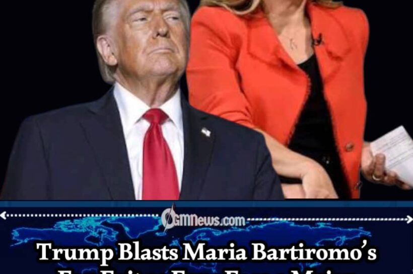 Trump Says Maria Bartiromo’s Fans “Will Not Be Happy” After Fox News Exit