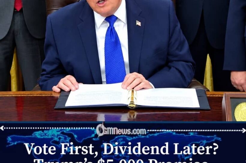 Trump Promises $5,000 Payment to Every Adult if Republicans Win Congress
