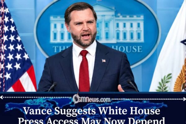 Vance Says Republican White House Should Not Give Special Access to Negative Press