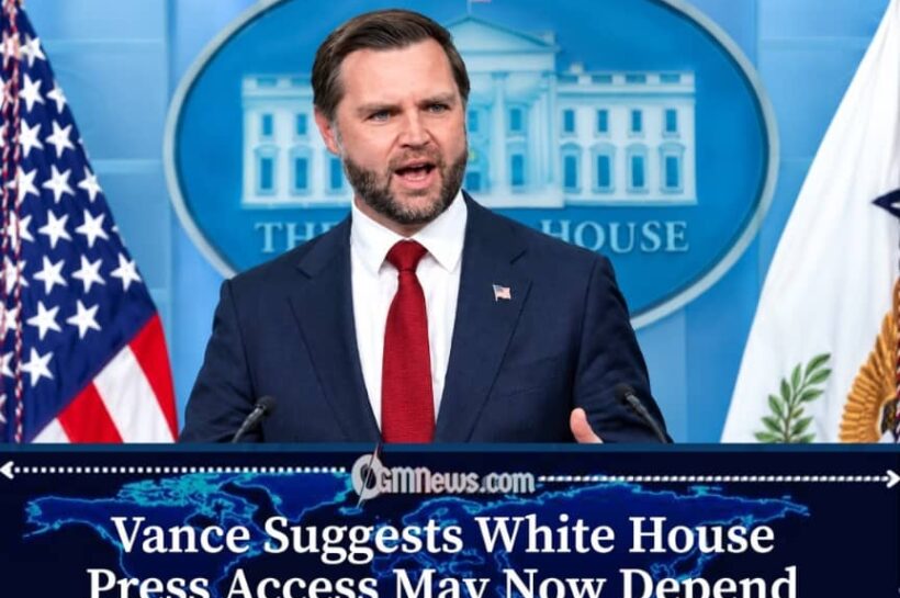Vance Says Republican White House Should Not Give Special Access to Negative Press