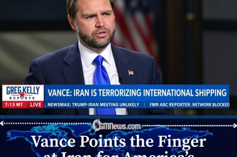 Vance Blames Iran’s Attacks on Shipping for High Gas Prices
