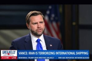 Vance Blames Iran’s Attacks on Shipping for High Gas Prices