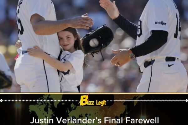 Justin Verlander’s Final Farewell Becomes Emotional Drama as Daughter Delivers Surprise Retirement MomentFinal Farewell