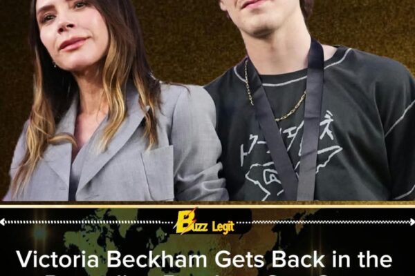 Victoria Beckham Returns to the Recording Studio With Son Cruz as Cruz Declares, “We Got Posh Back in the Studio”