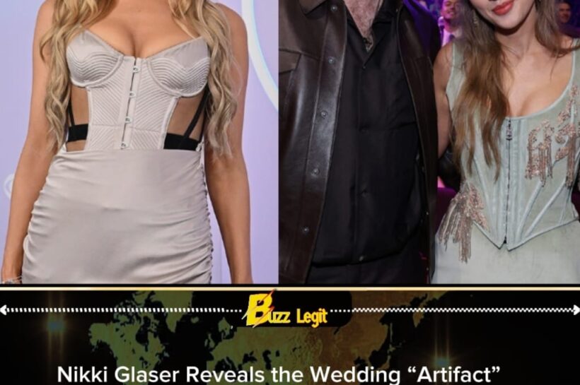 NIKKI GLASER’S “WEDDING ARTIFACT” CONFESSION: THE TAYLOR SWIFT AND TRAVIS KELCE MOMENT THAT TURNED INTO COMEDY GOLD