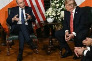 Trump Walks Into Irish Unity Debate and Leaves Politics Reaching for the Aspirin