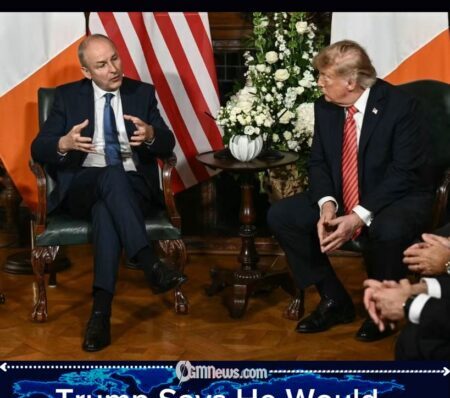 Trump Walks Into Irish Unity Debate and Leaves Politics Reaching for the Aspirin