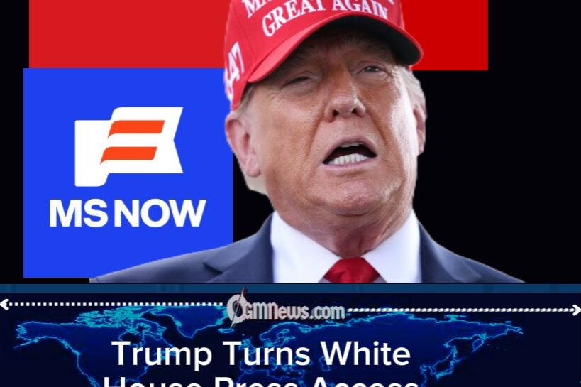 Trump’s White House Guest List Gets a “Fake News” Makeover as CNN, MS NOW and Politico Face Ban