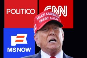 Trump’s White House Guest List Gets a “Fake News” Makeover as CNN, MS NOW and Politico Face Ban