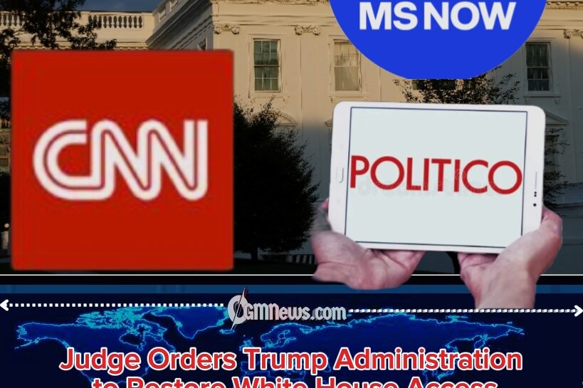 White House Press Badge Drama Ends in Courtroom Plot Twist as Judge Orders Trump Administration to Open the Gates Again