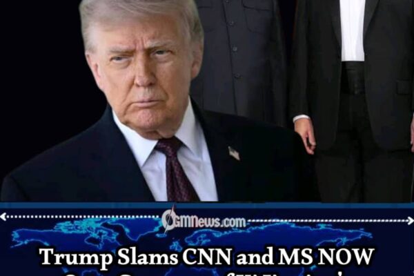 Trump Blasts CNN and MS NOW Over Xi’s Arrival as White House Press Fight Overshadows Historic Welcome