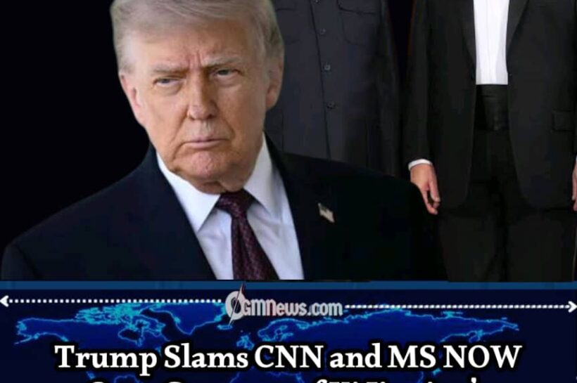 Trump Blasts CNN and MS NOW Over Xi’s Arrival as White House Press Fight Overshadows Historic Welcome