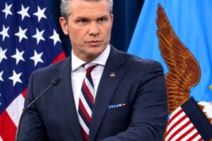 Hegseth Warns Those Who Challenge the U.S. Military Will Face Defeat