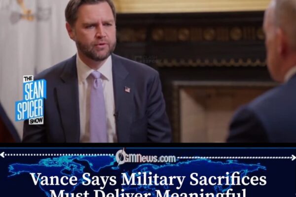 JD Vance Says U.S. Must Secure Major Benefits for Sacrifices in Iran Conflict