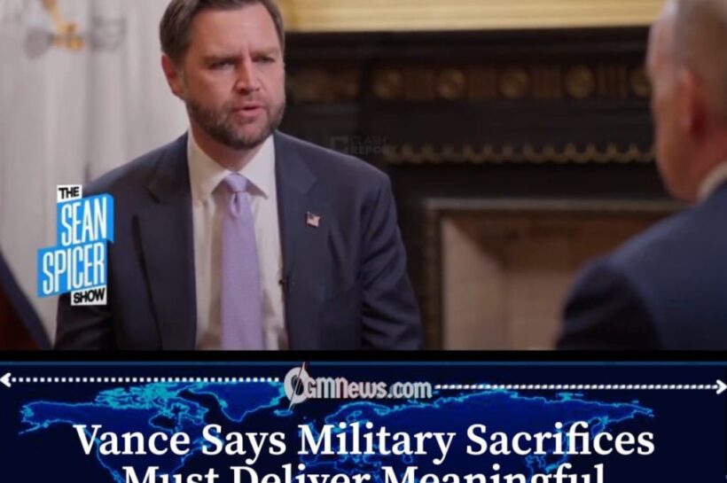 JD Vance Says U.S. Must Secure Major Benefits for Sacrifices in Iran Conflict