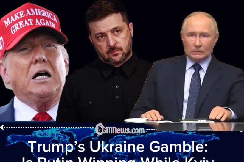 TRUMP’S UKRAINE GAMBLE: HAS THE WHITE HOUSE HANDED PUTIN A DIPLOMATIC VICTORY?