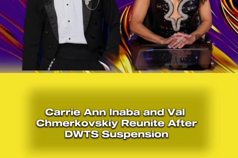 DWTS Reunion: Val Chmerkovskiy Embraces Carrie Ann Inaba After Suspension as Ballroom Drama Takes a New Turn