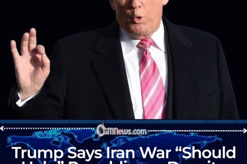 Donald Trump Says Iran War “Should Help” Republicans in the Midterms as Election Pressure Builds