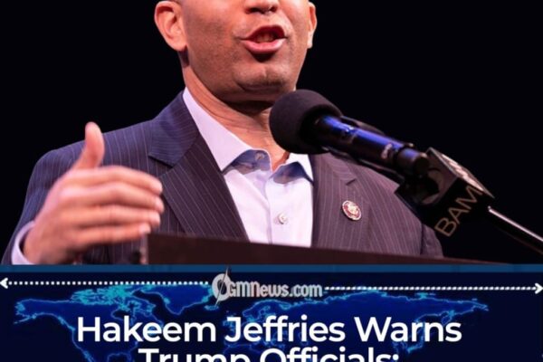 Hakeem Jeffries Warns Trump Officials: Democrats Plan Accountability Showdown If They Reclaim Congress