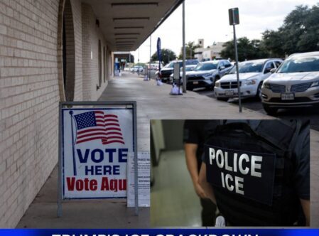 ICE RAIDS SWEEP CALIFORNIA BEFORE MIDTERMS AS TRUMP ADMINISTRATION FACES VOTER INTIMIDATION ACCUSATIONS