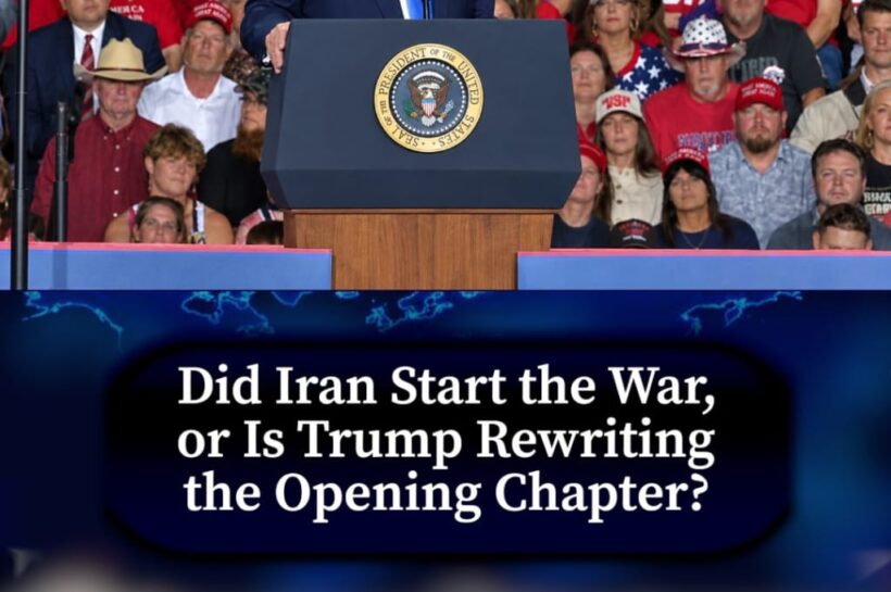 Trump Says Iran Started the War as Conflict Continues