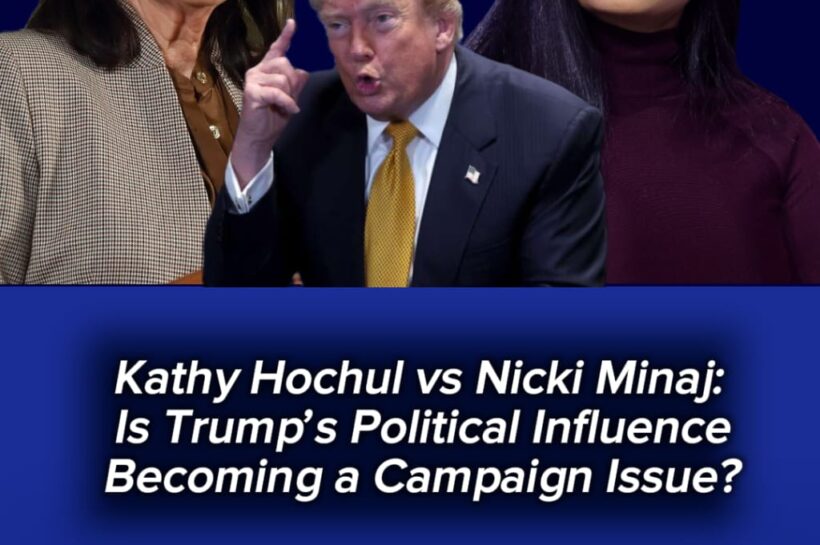 Kathy Hochul Says Trump Rallies Are “Poisoning” Nicki Minaj’s Mind—Is Politics Going Too Far?