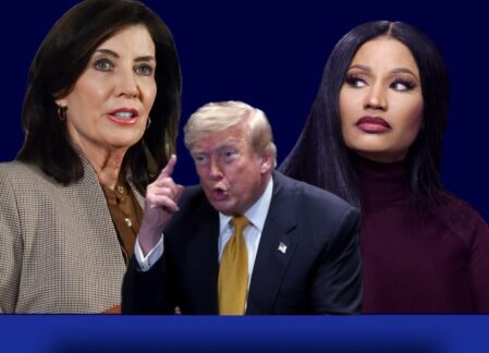 Kathy Hochul Says Trump Rallies Are “Poisoning” Nicki Minaj’s Mind—Is Politics Going Too Far?